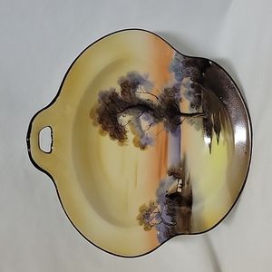Noritake Hand Painted Dish, Vintage